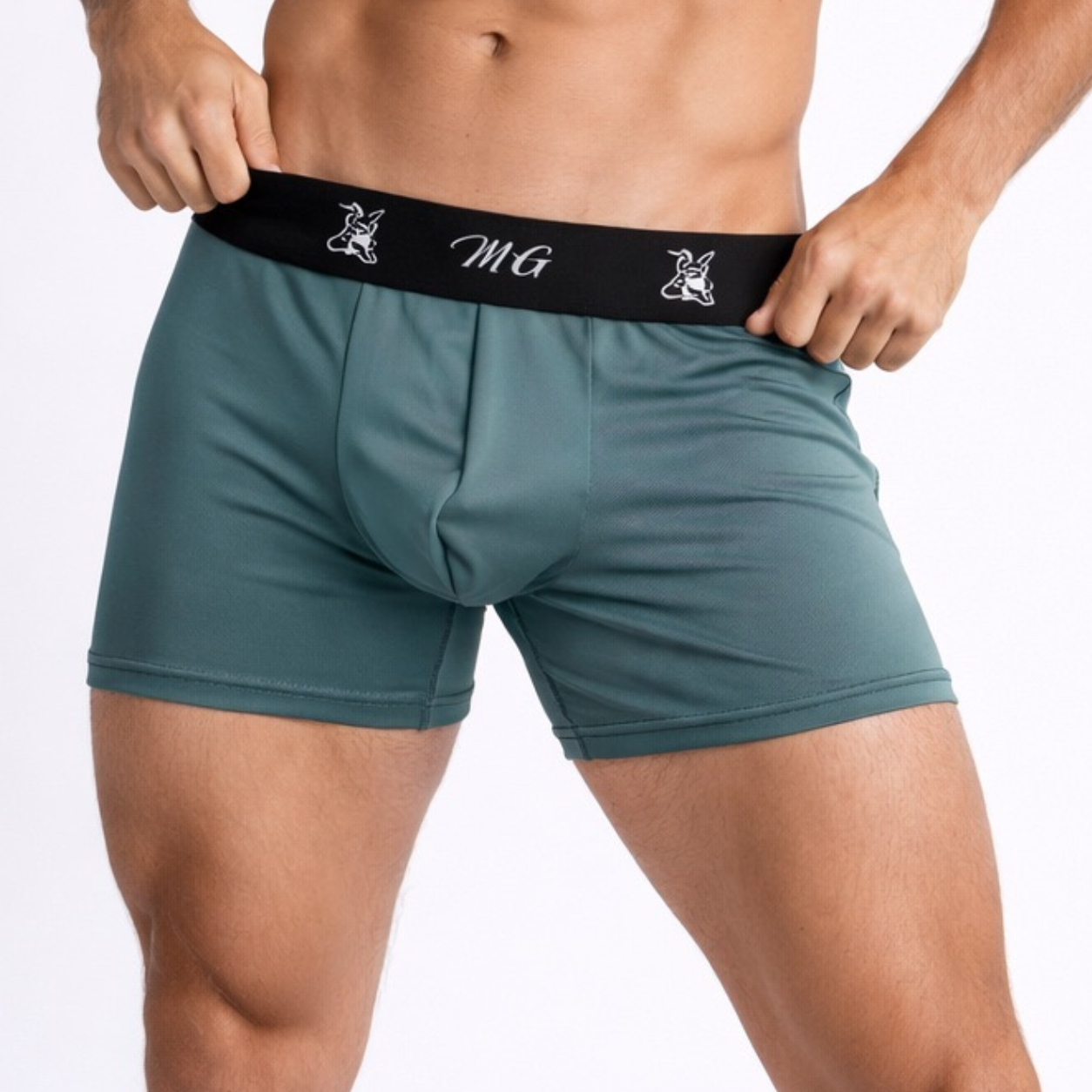 Boxer Verde Azulado